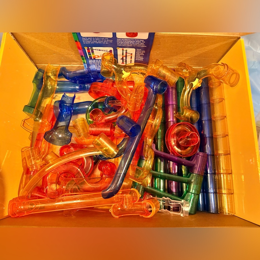 National Geographic Glow in the Dark Marble Run 150pcs Like New - Picture 9 of 9